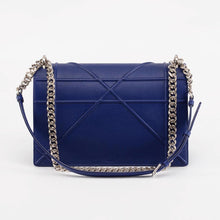 Dior Cobalt Grained Calfskin Large Diorama Bag
