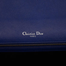 Dior Cobalt Grained Calfskin Large Diorama Bag