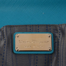 Ferragamo Turquoise Luciana Chain Strap Bag