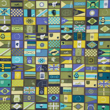 Hermes Green En Voyage Silk Scarf