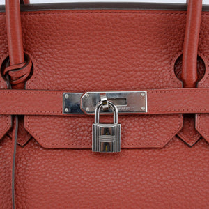 Hermes Sienne Clemence Leather 40cm Birkin