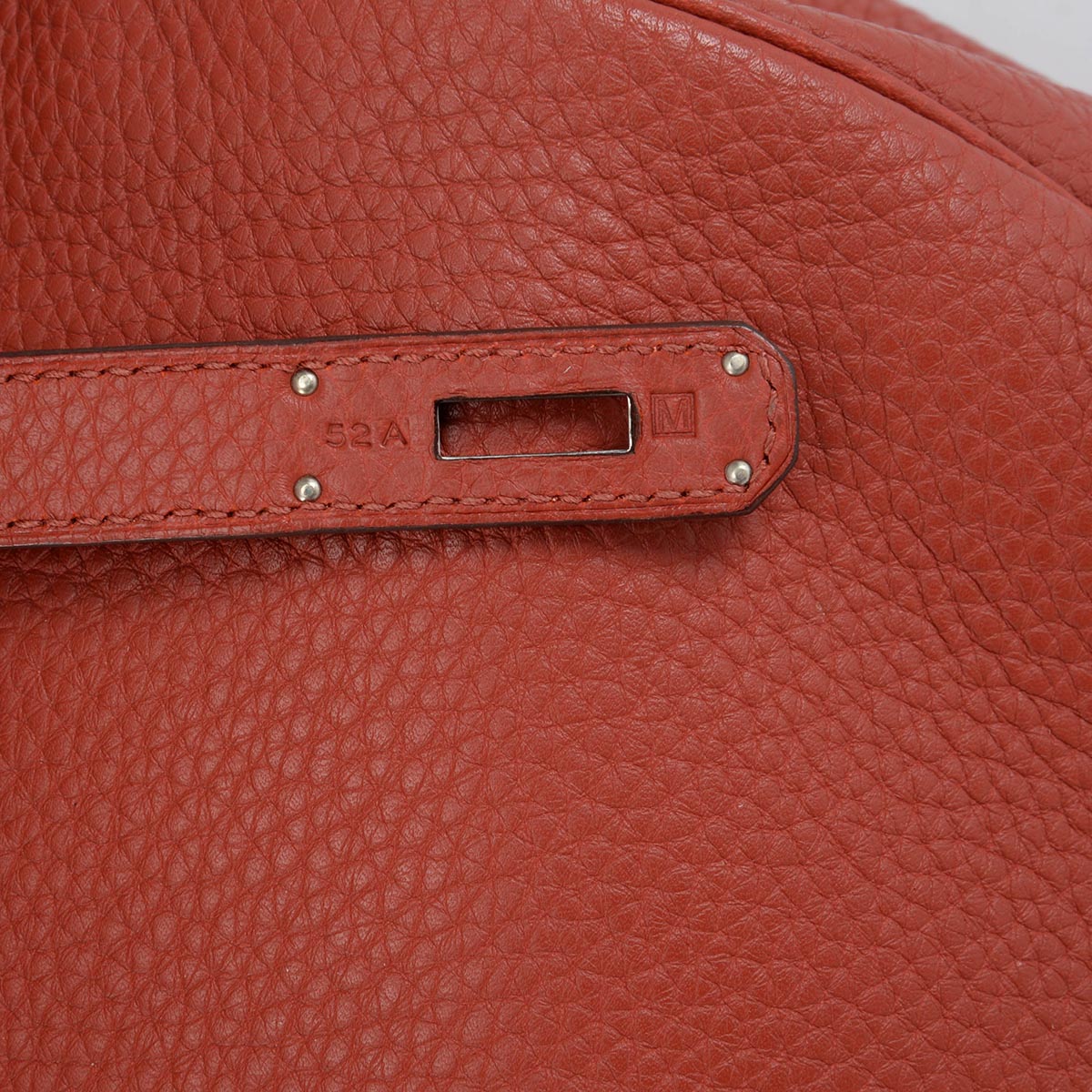 Hermes 40cm Clemence Leather Birkin Bag