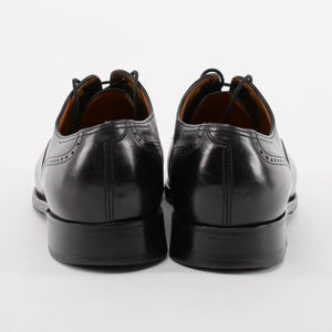 John Lobb Black Towcester Brogue Shoes