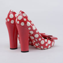 Louis Vuitton Yayoi Kusama Red & White Polka Dot Heels