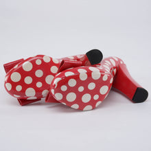 Louis Vuitton Yayoi Kusama Red & White Polka Dot Heels