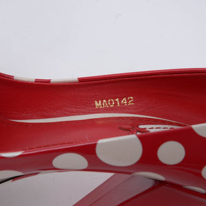 Louis Vuitton Yayoi Kusama Red & White Polka Dot Heels
