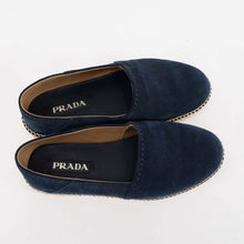 Prada Navy Suede Espadrilles
