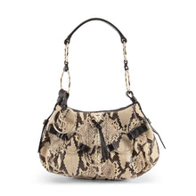 YSL Snakeskin Ring Embellished Shoulder Bag